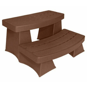 Sure Step II Spa Steps - Teak - Item 6130411