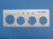 Spa Side Overlay PresAir 3BTN No Display Waterway - Item 618-3