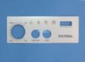 Spa Side Overlay PresAir 2BTN with Temp Display Waterway - Item 618D-2