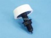 Air Button Herga Mushroom 3/4" H 2-1/4" F 2-1/8" L White - Item 6433