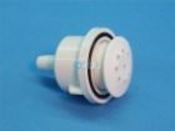 Air Injector Waterway Top-Flo Straight Bdy 1-1/8" H 3/8" Barb White - Item 670-2290
