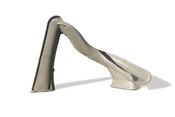 S.R. Smith TurboTwister Pool Slide in Sandstone with Right Turn - Item 688-209-58123