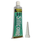 Boss 801 Pool & Spa Waterpoof Neutral Cure Silicone Adhesive 3 oz. - Item 80131