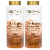Sirona Spa Care Chlorinating Granules 2 lb - 2 Pack - Item 82145-2