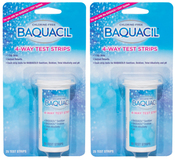 Baquacil 4-Way Test Strips Pad Qty: 25 (2 Pack) - Item 84396-2