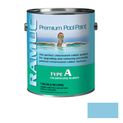 Ramuc Type A Chlorinated Rubber Based Pool Paint 1 Gal Dawn Blue - Item 902132801