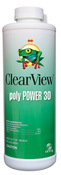 ClearView Poly Power 30 Algaecide 32 oz - Item CVLPP30QT12