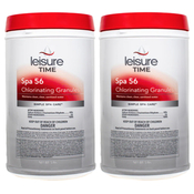 Leisure Time Spa 56 Chlorinating Granules 5 lb - 2 Pack - Item E5-2