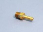 Fitting Brass Barbed Adapter 1/4" RB x 1/8" MPT - Item H48-3-2