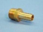 Fitting Brass Barbed Adapter 1/2" RB x 1/2" MPT - Item H48-8-8