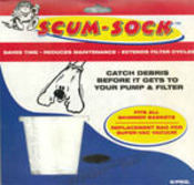 Scum Sock Skimmer Basket Scum Remover - Item HV-SSOCK