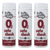 Jack's Magic Stain Solution #3 - O2 Safe Shock Oxidizer 2 lb - 3 Pack - Item JMSAFE2-3
