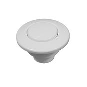 Air Button Len Gordon Classic Touch 1-3/8" H 1-3/4" F 2L White - Item LG15-White