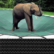 Loop-Loc - 16-6 x 32-6 + 4 x 6 Black Mesh Grecian w/ Center End Step Two Bow ... - Item LLM3101 Loop-Loc - 16-6 x 32-6 + 4 x 6 Black Mesh Grecian w/ Center End Step Two Bow ... - Item LLM3101