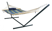 Island Retreat 15 ft. Hammock Set with Blue Cover - Item NU3110