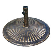 Cast Iron Umbrella Base for Market Umbrellas - 50 lbs. - Item NU5405A