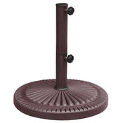 Weather Resistant Resin Umbrella Base - 66 lbs. - Item NU5406