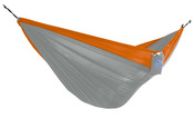 Vivere Parachute Double Hammock - Grey Orange - Item PAR26