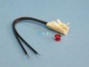 Indicator Light Red 6" leads - Item QM-120