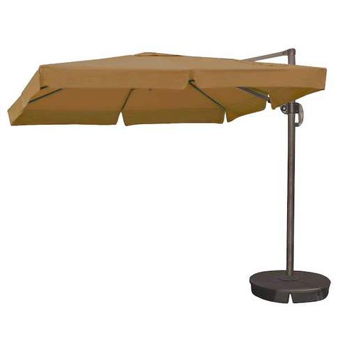 costco outdoor patio umbrella stands Proshade Rolling Umbrella Base
