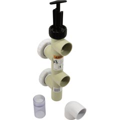 Push Pull Valve, PacFab, 2" Slip, PVC, Generic - Item 26-605-1210