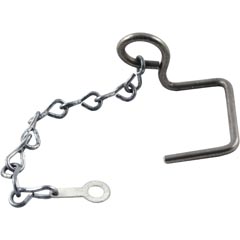 Lock Pin, Waterco Baker Vertilever Valve, with Chain - Item 27-252-1092