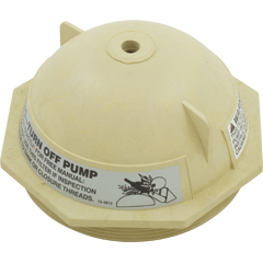 Tank Lid, Pentair Triton II, 6", "V" Thread, Tan - Item 31-102-2442
