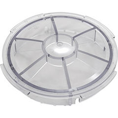 Lid, Pentair EQ Series, Hair/Lint Strainer, Clear - Item 35-102-6146