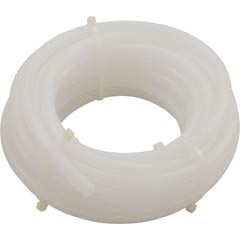 Tubing, Discharge, Blue-White,3/8&quot;od,25ft,Clear Polyethylene Item #43-213-1126