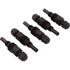 Injection Fitting Cmplt, 5 Pack, Stenner, 1/4", PVC - Item 43-227-1150
