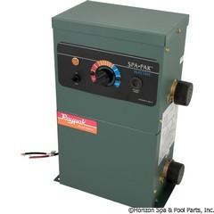 Heater, RayPak SpaPak, ELS 552-5, 230v, 5.5kW, Complete - Item 46-197-1000
