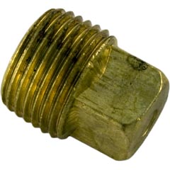 Plug, Hayward H-Series, 3/8" Male Pipe Thread, Brass - Item 47-150-1874