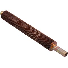 Heat Exchanger Tube, Raypak Model 183/183A/185, Copper - Item 47-197-1235