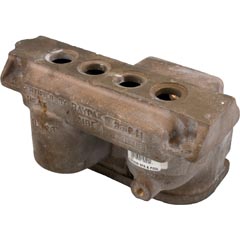 Inlet/Outlet Header, Raypak 105A, Cast Iron Item #47-197-1402