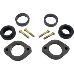 Flange Kit, Raypak 105A/105B/155A/185A/R185/207A, In/Out - Item 47-197-1430