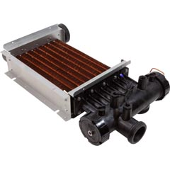 Heat Exchanger, Zodiac Jandy LXi 250, Polymer/Copper Item #47-295-1038
