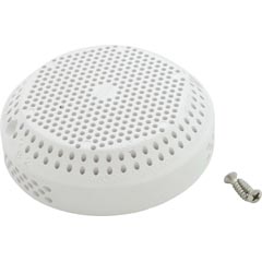 Suction Cover, Waterway 3-1/2" Hi-Flow, White, with Screws - Item 55-270-5003