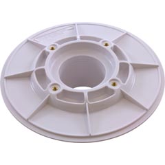 Wall Fitting, 6" dia, 2-3/8"hs, 2"s Insider, White - Item 55-300-1060