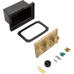 Light Junction Box, Pentair, (3) 1/2" Ports, Brass Base Item #57-102-1020