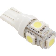 Replacement Bulb, Gecko IN.YJ2, 12vdc, LED, Wedge-T10, White Item #57-337-1010