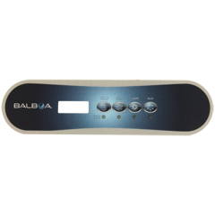 Overlay, Balboa Water Group TP260T, Temp, Jets, Light, Aux - Item 58-138-1812