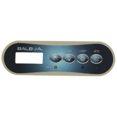 Overlay, Balboa TP200W, Warm/Cool/Light/Jets - Item 58-138-1815