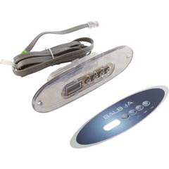 Topside, BWG MVP260/VL260, 4-Button, Jets/Jets/Temp/Light - Item 58-138-4235