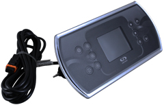 Topside, Gecko in.k800, 10 Buttons, Clear, with Overlay - Item 58-337-1622