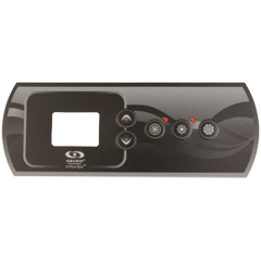 Overlay, Gecko in.k336, Up, Down, Pump1, Light, Program - Item 58-337-1932