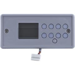 Topside, Gecko TSC-8/K-8, 8 Button, Lg Rec, LCD, w/o Overlay - Item 58-337-2010