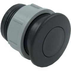 Air Button, WW, Flush, 1-1/2"hs, 2"fd Black - Item 59-270-2004