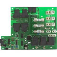 PCB, United Spa Controls B8 Power, (10 Pin Molex), C5-T - Item 59-553-1026