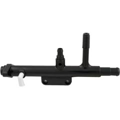 Feed Pipe, Zodiac Polaris 280/360, with Elbow, Black - Item 87-100-1594