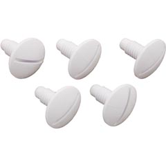 Screws, Pentair Letro Legend Cleaners, Wheel, qty 5, White - Item 87-104-1048